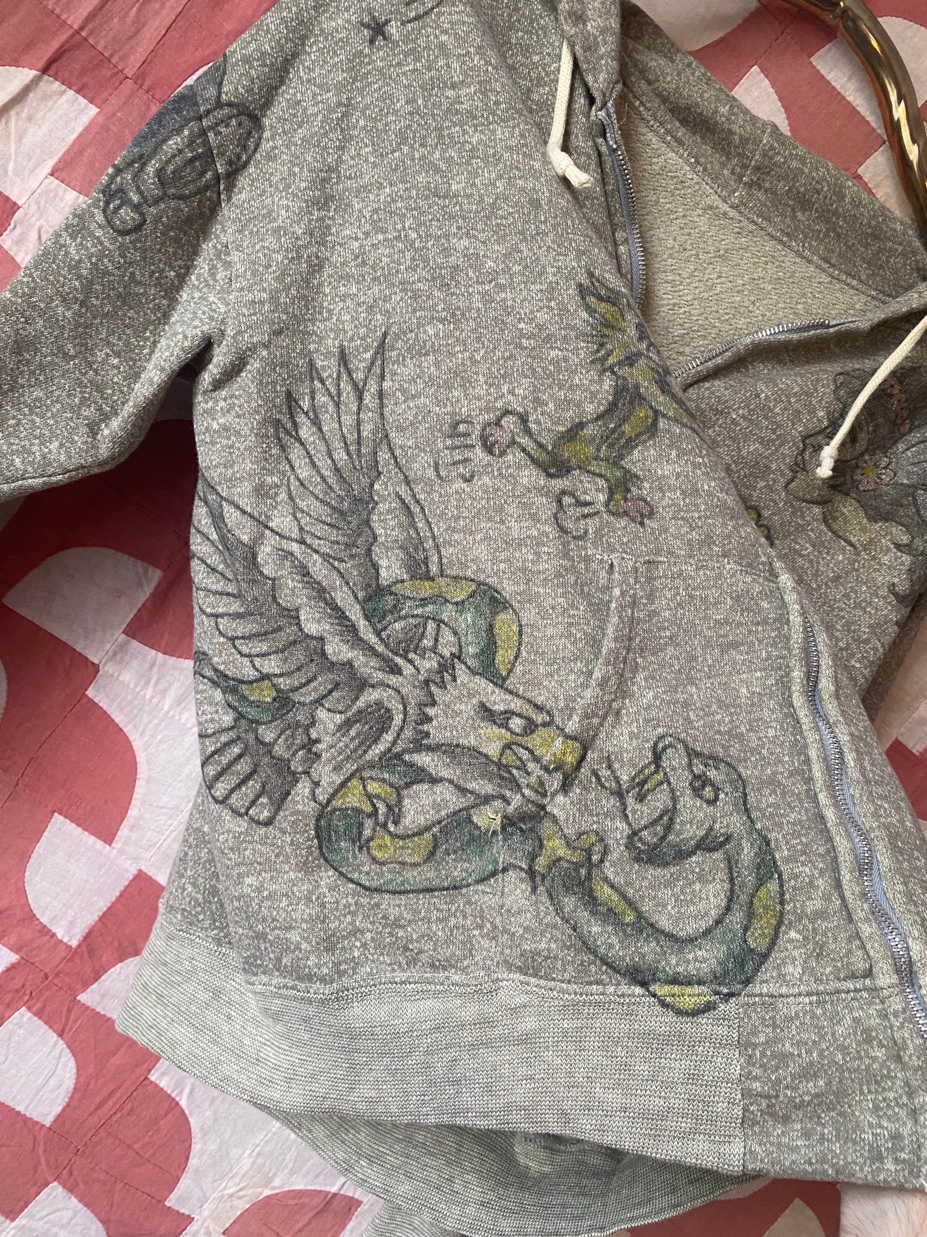 Tattoo Zip-Up